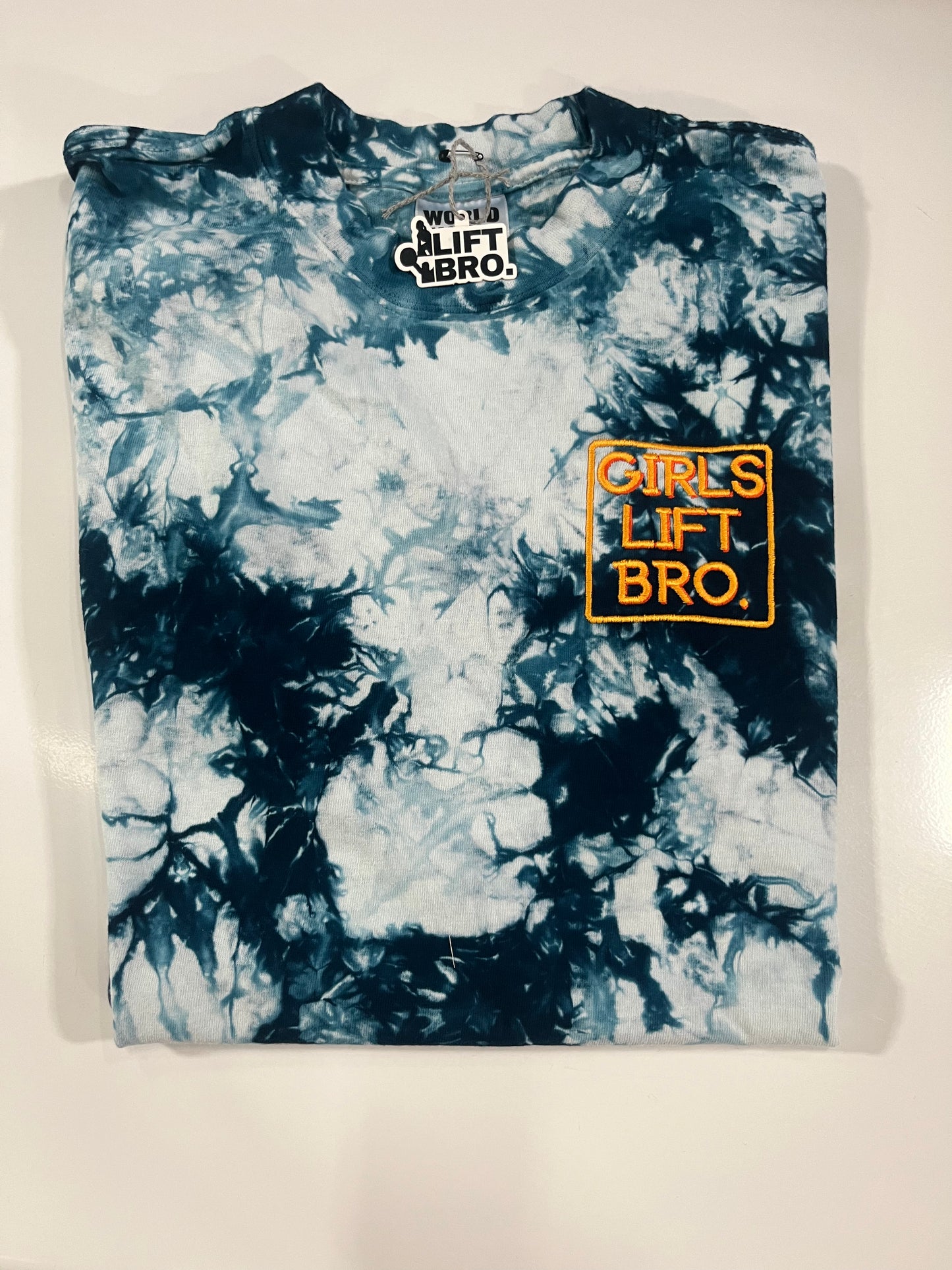 Girls Lift Bro. Oversized Tie-Dye Tee
