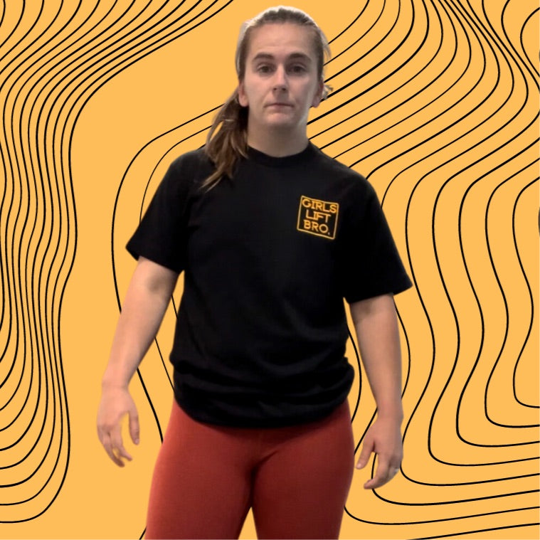 Girls Lift Bro. Embroidery Basic Tee