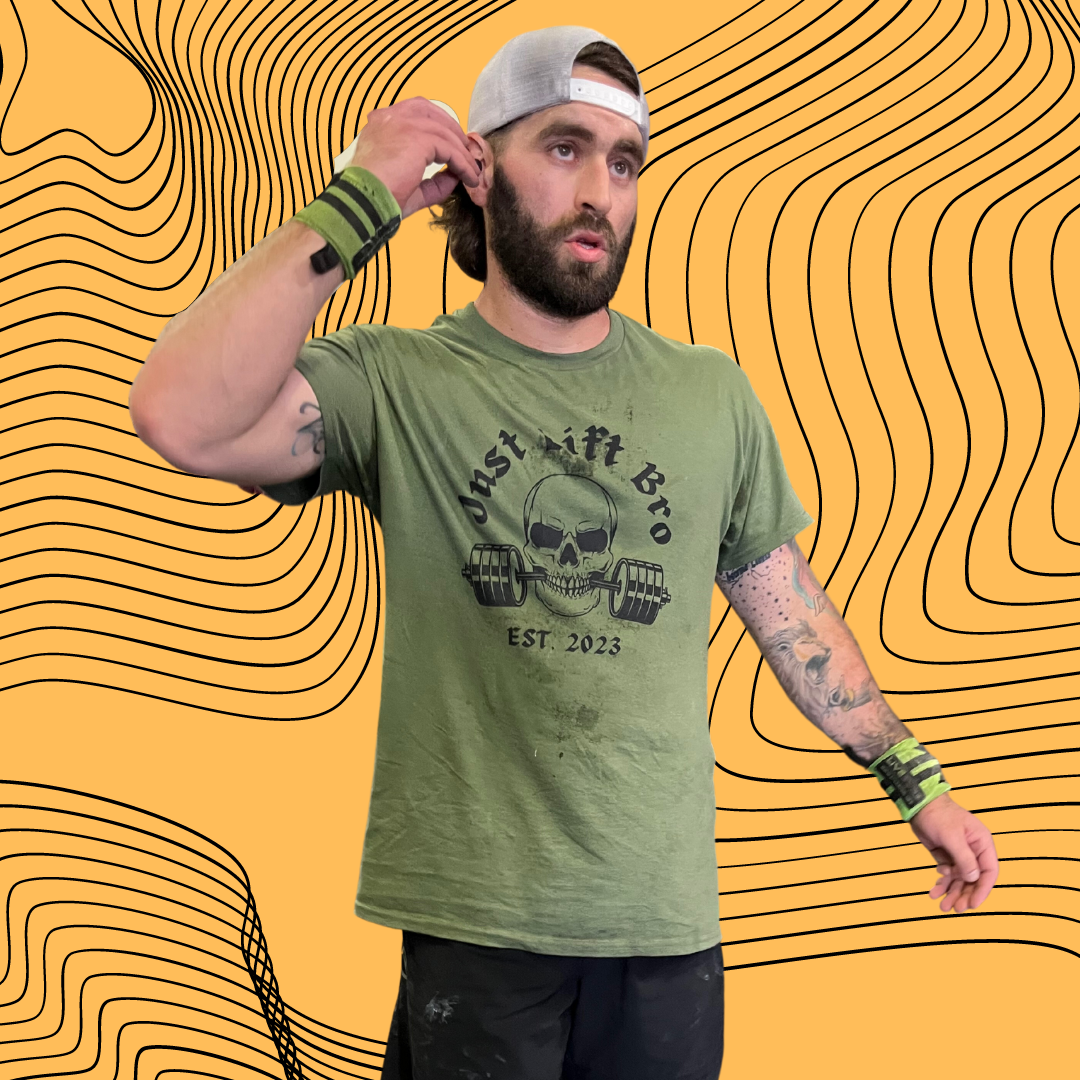 Just Lift Bro. Skull Tee