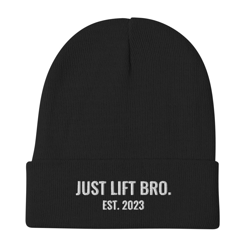 Just Lift Bro. Beanie