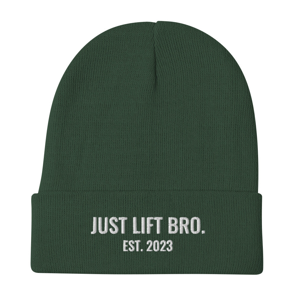 Just Lift Bro. Beanie