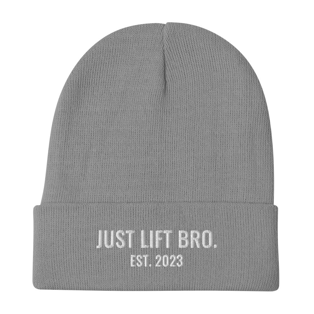Just Lift Bro. Beanie