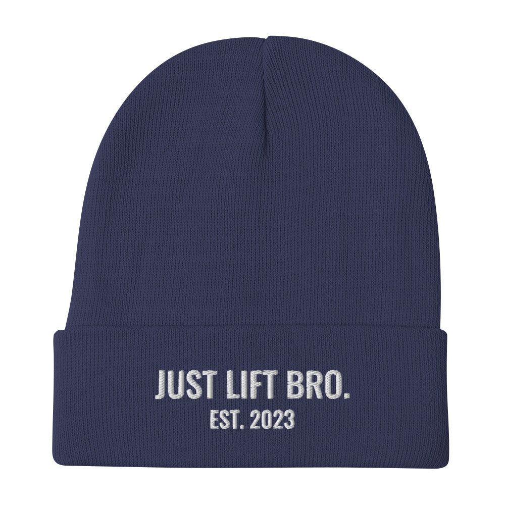 Just Lift Bro. Beanie