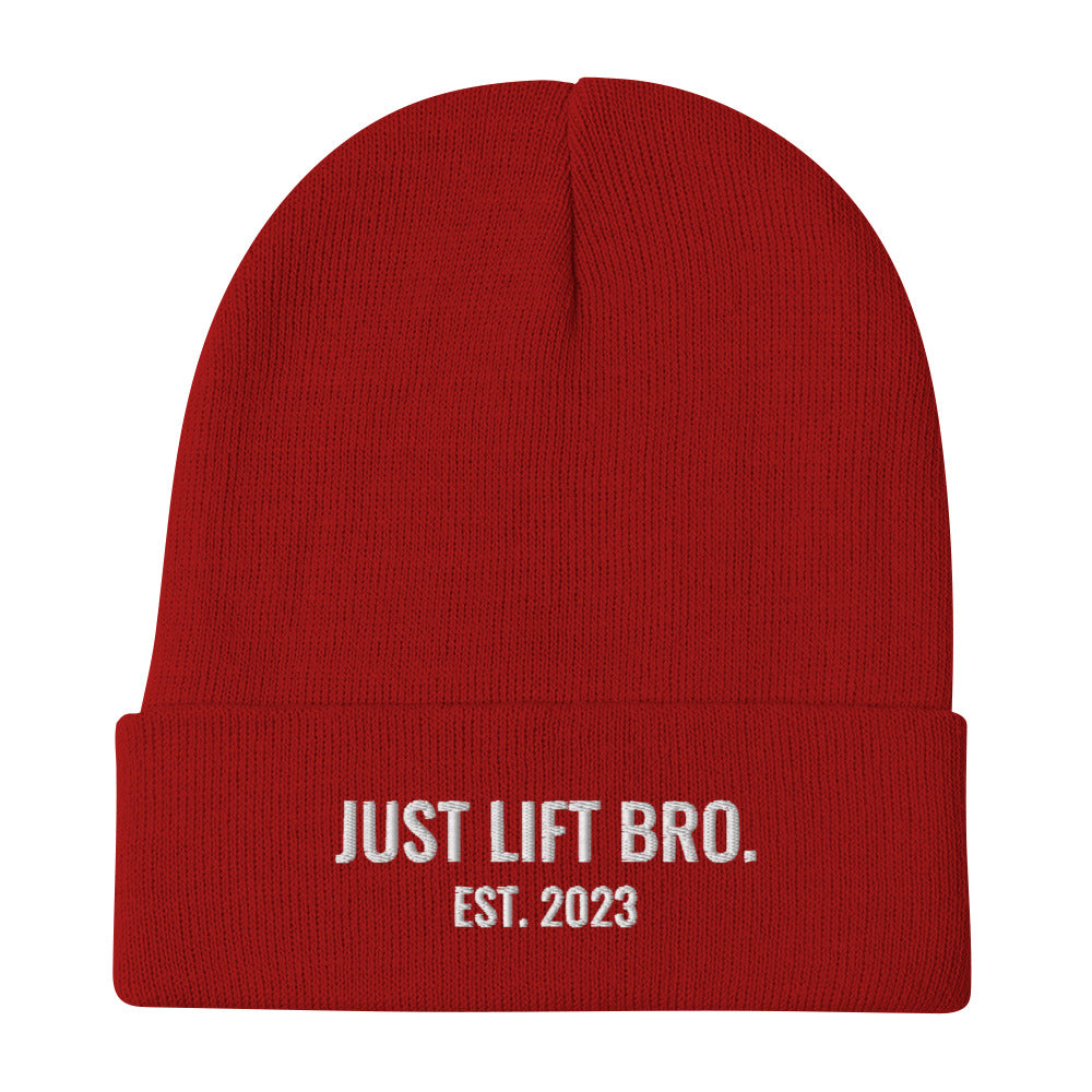 Just Lift Bro. Beanie