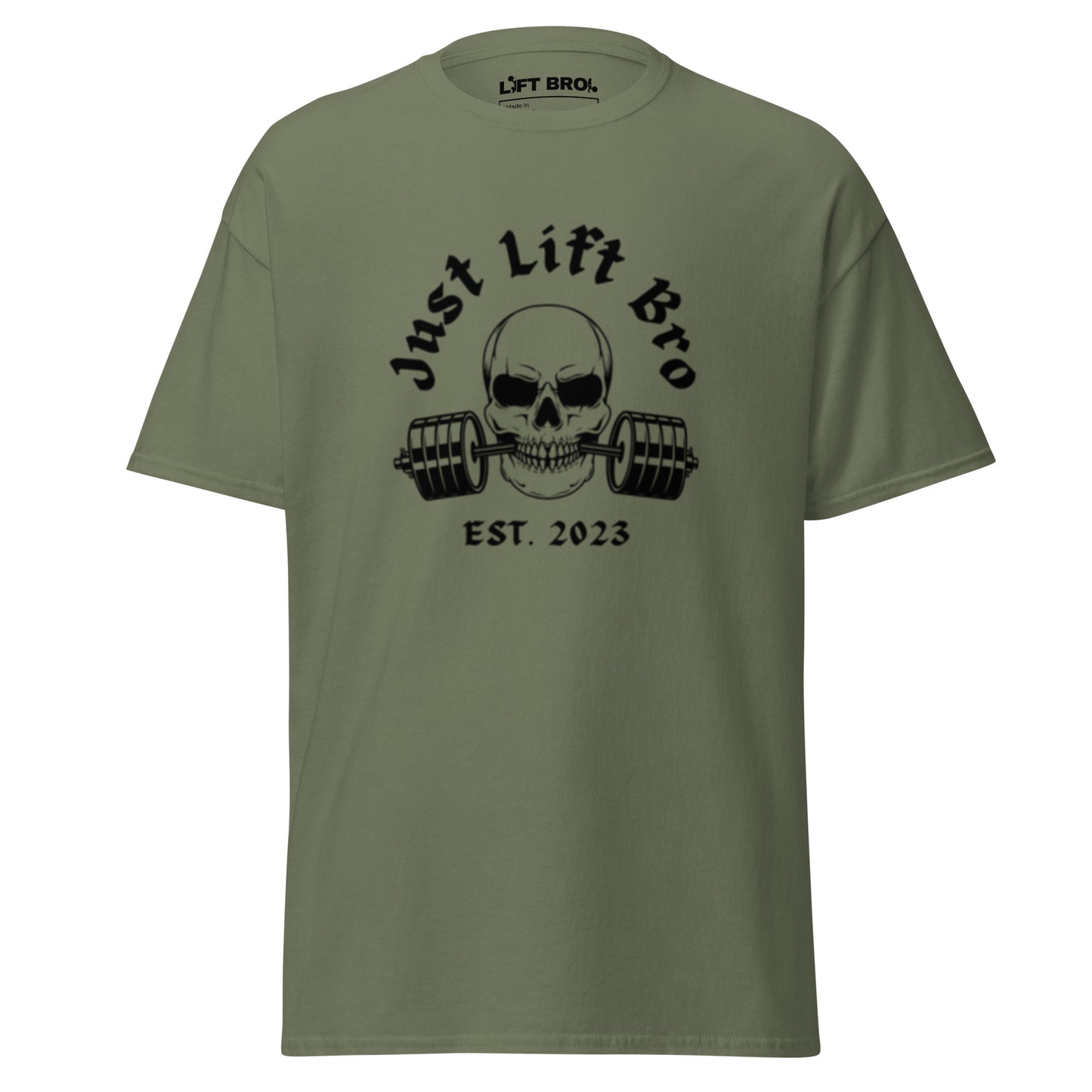 Just Lift Bro. Skull Tee