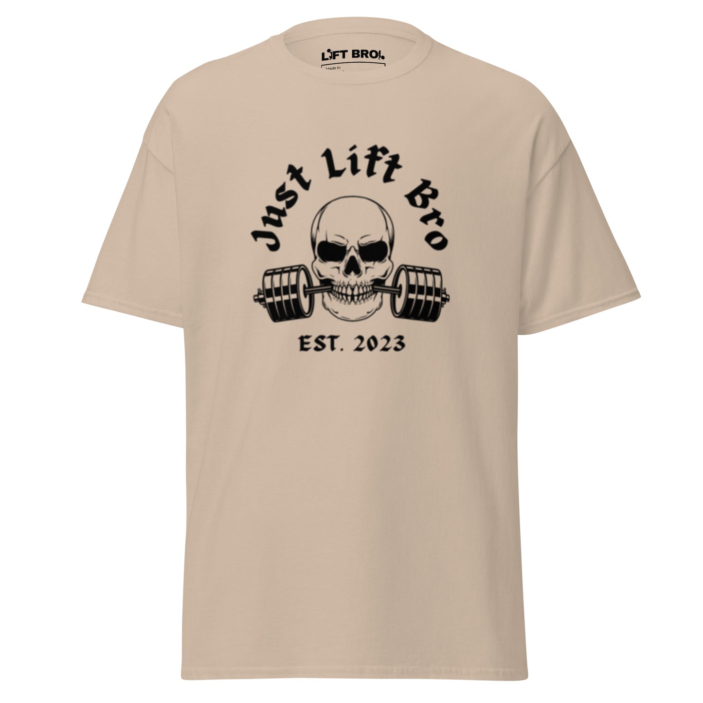 Just Lift Bro. Skull Tee