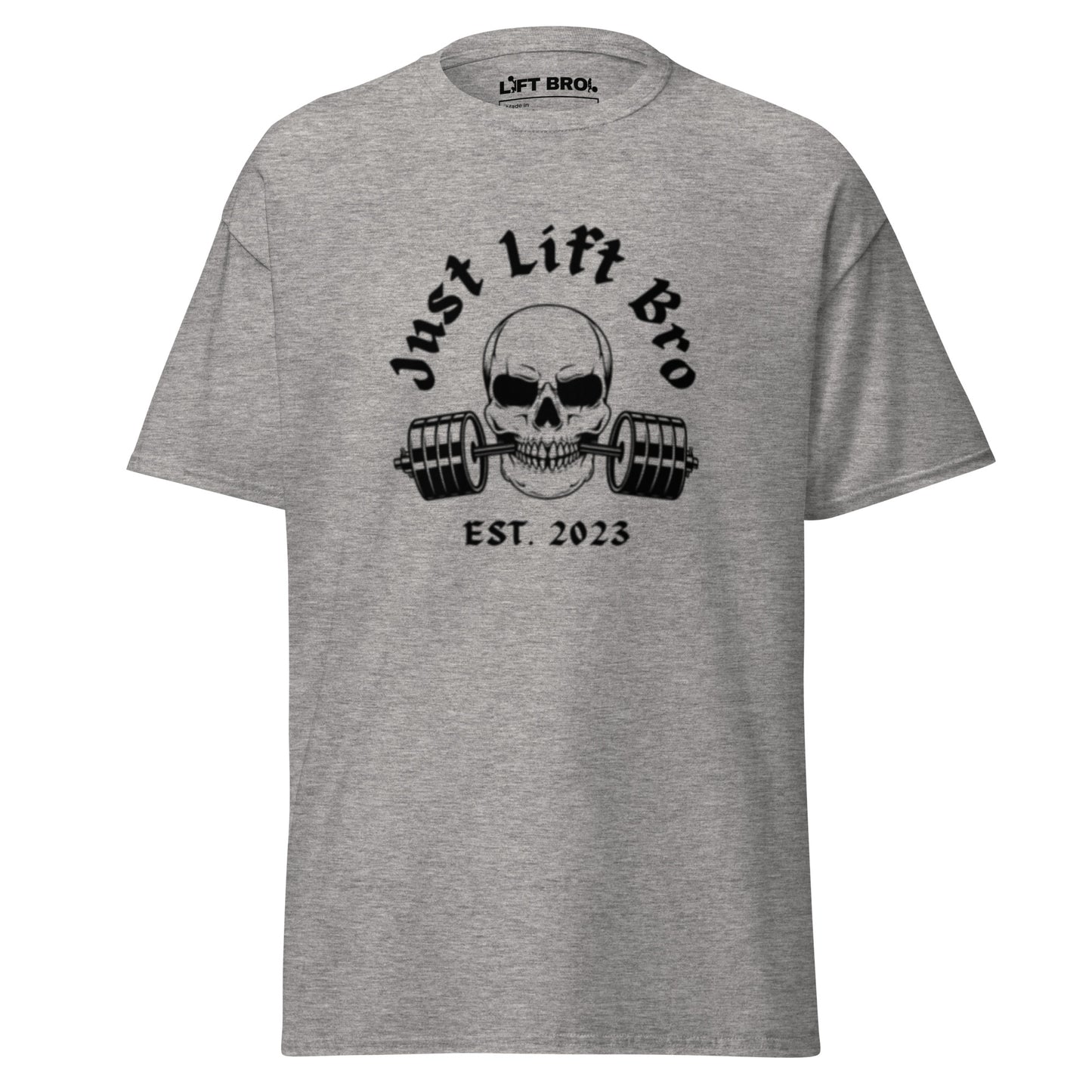 Just Lift Bro. Skull Tee