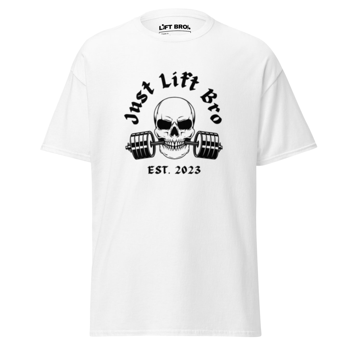 Just Lift Bro. Skull Tee