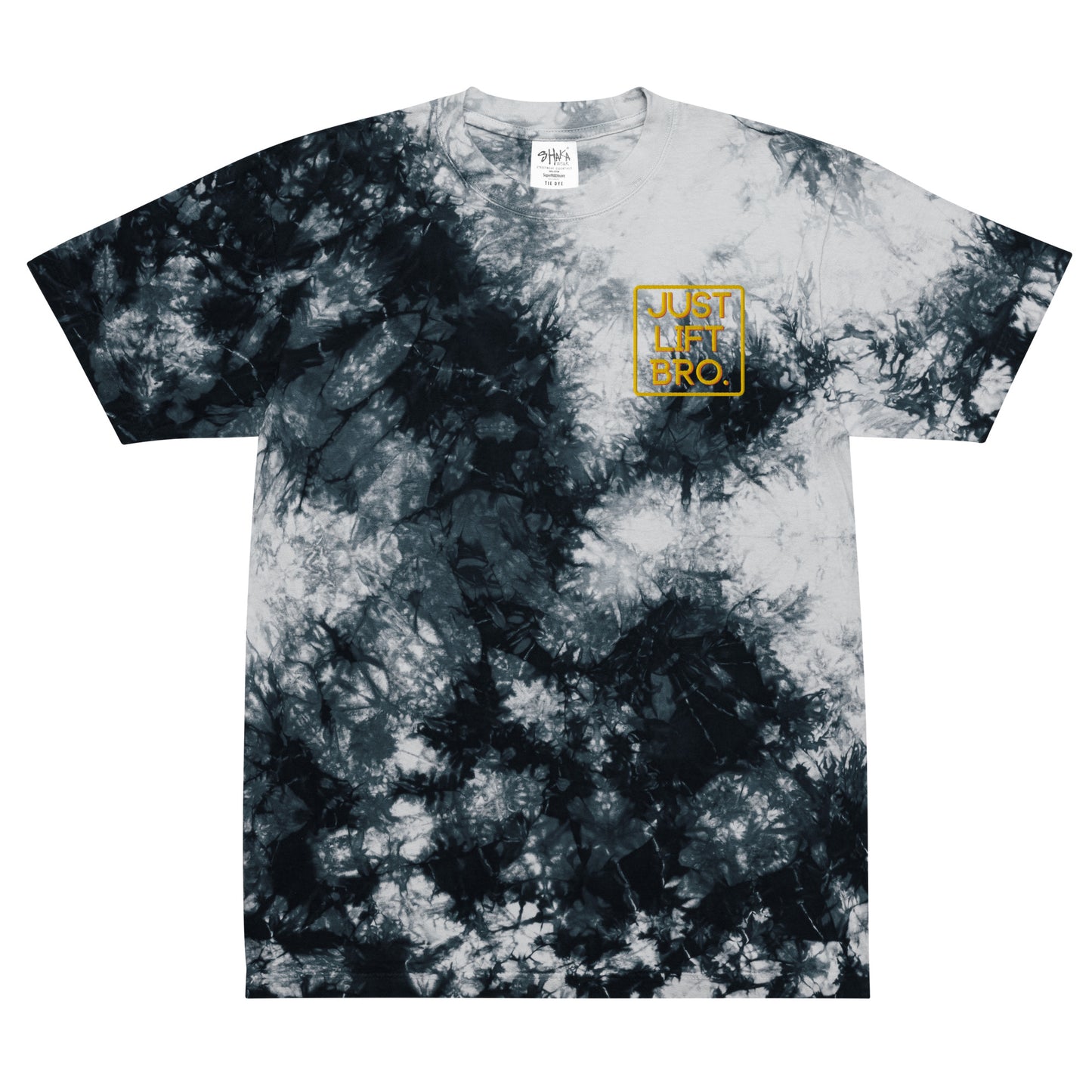 Just Lift Bro. Oversized Tie-Dye Tee