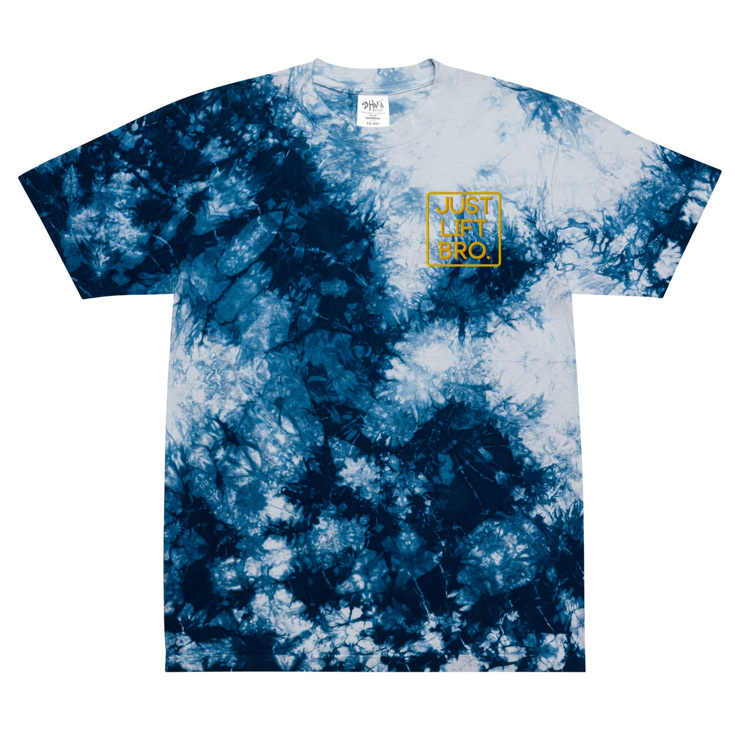 Just Lift Bro. Oversized Tie-Dye Tee