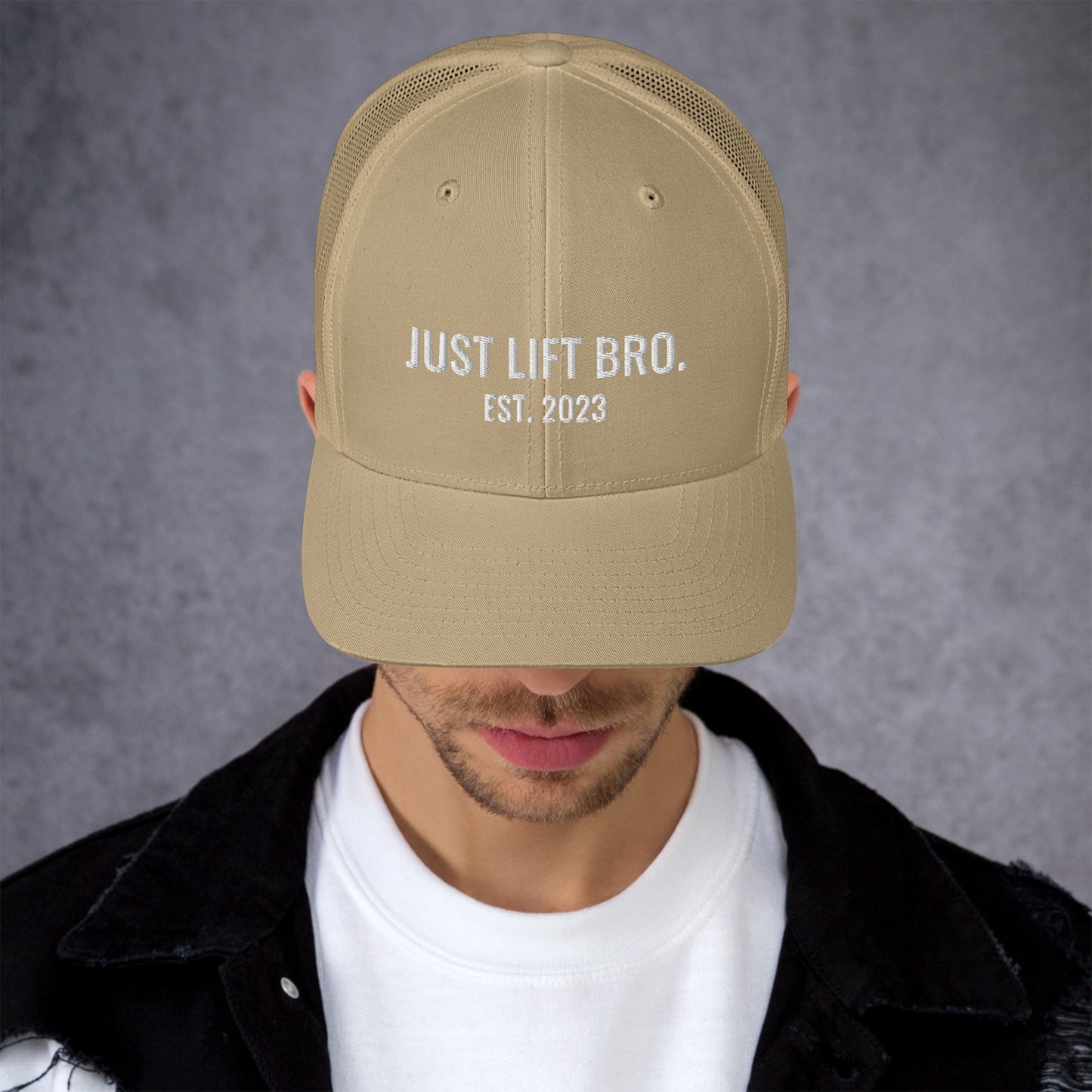 Just Lift Bro. Trucker Cap