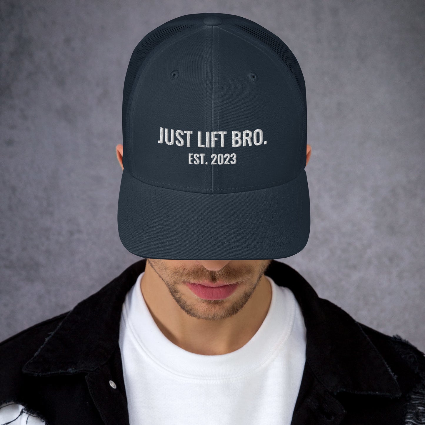 Just Lift Bro. Trucker Cap