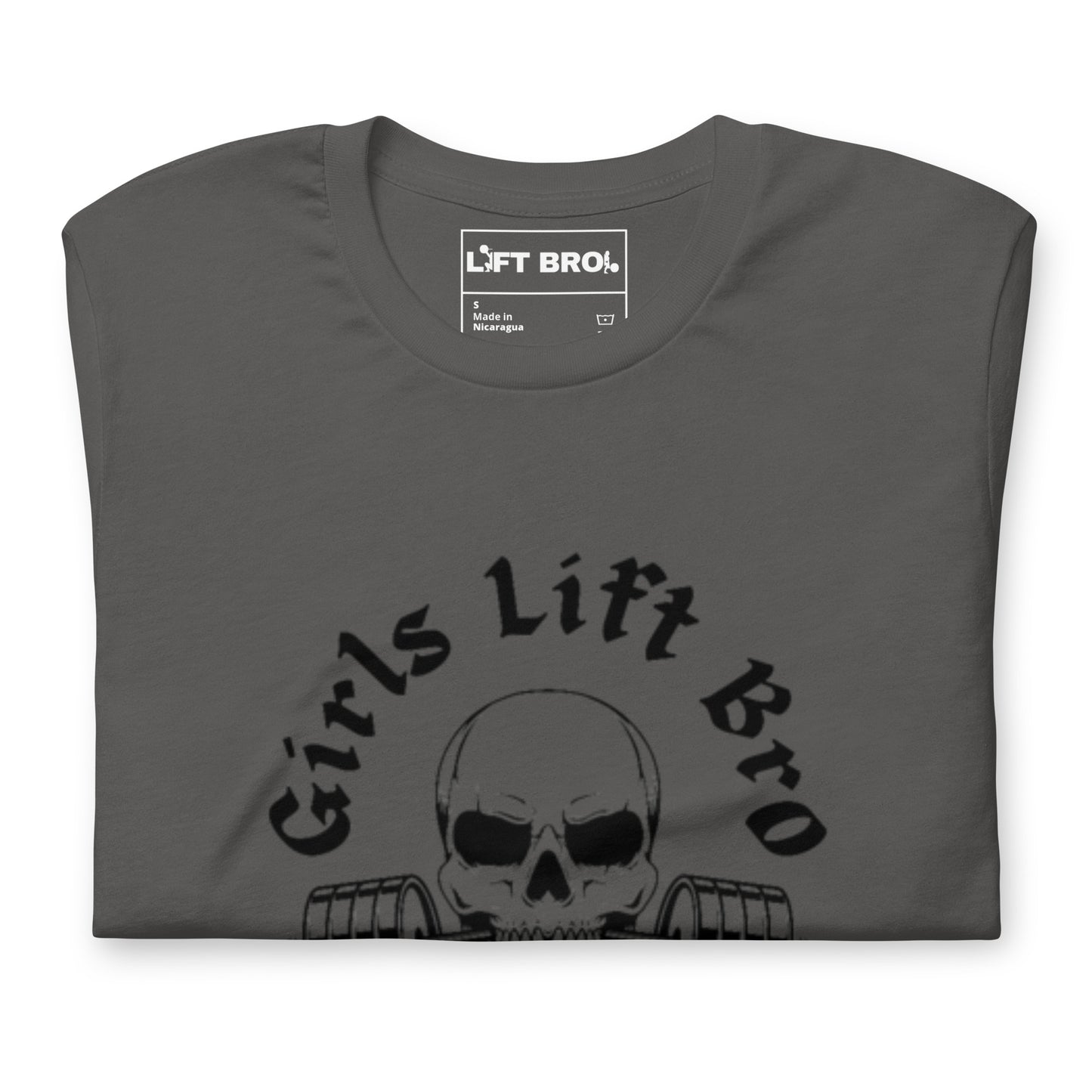 Girls Lift Bro. Skull Tee