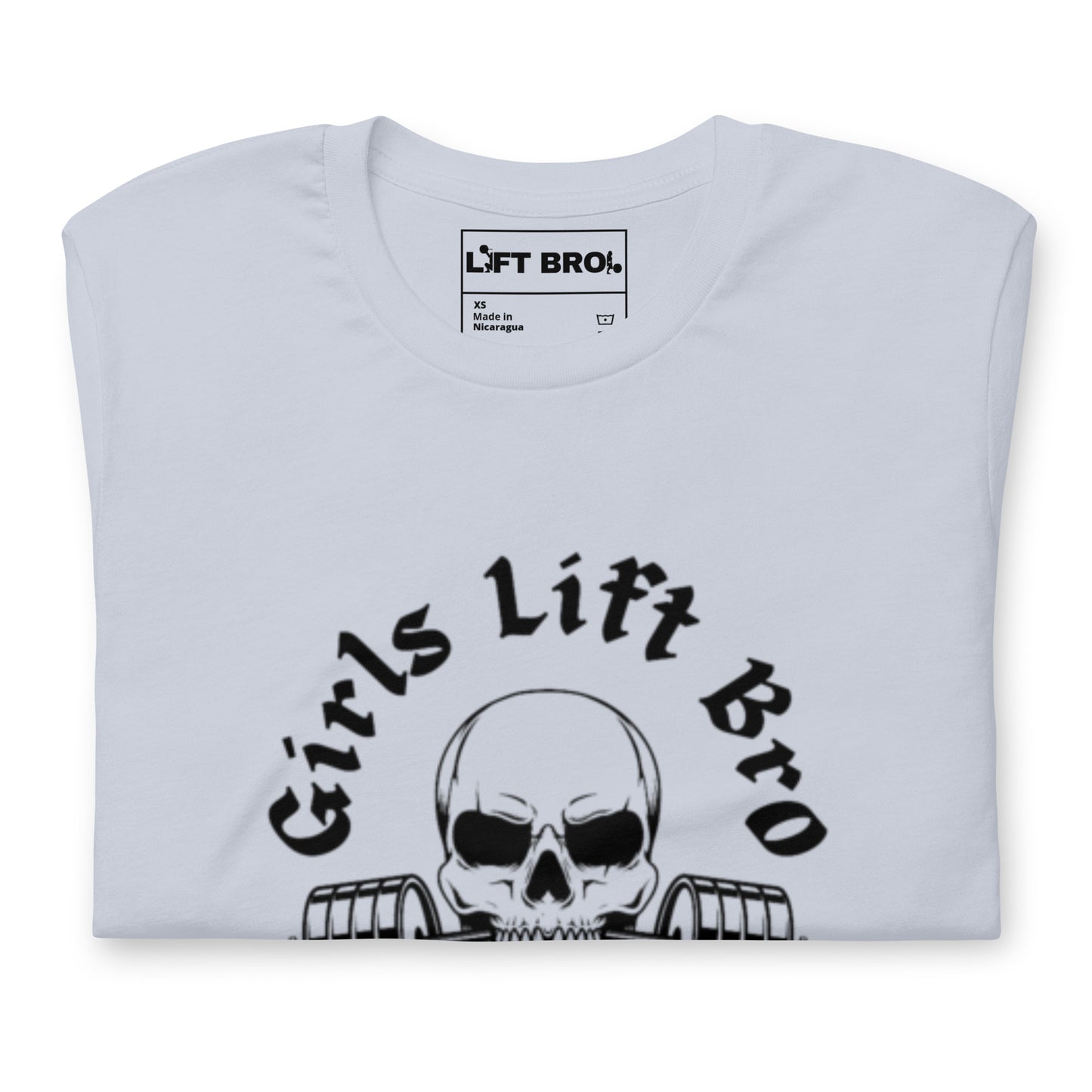 Girls Lift Bro. Skull Tee