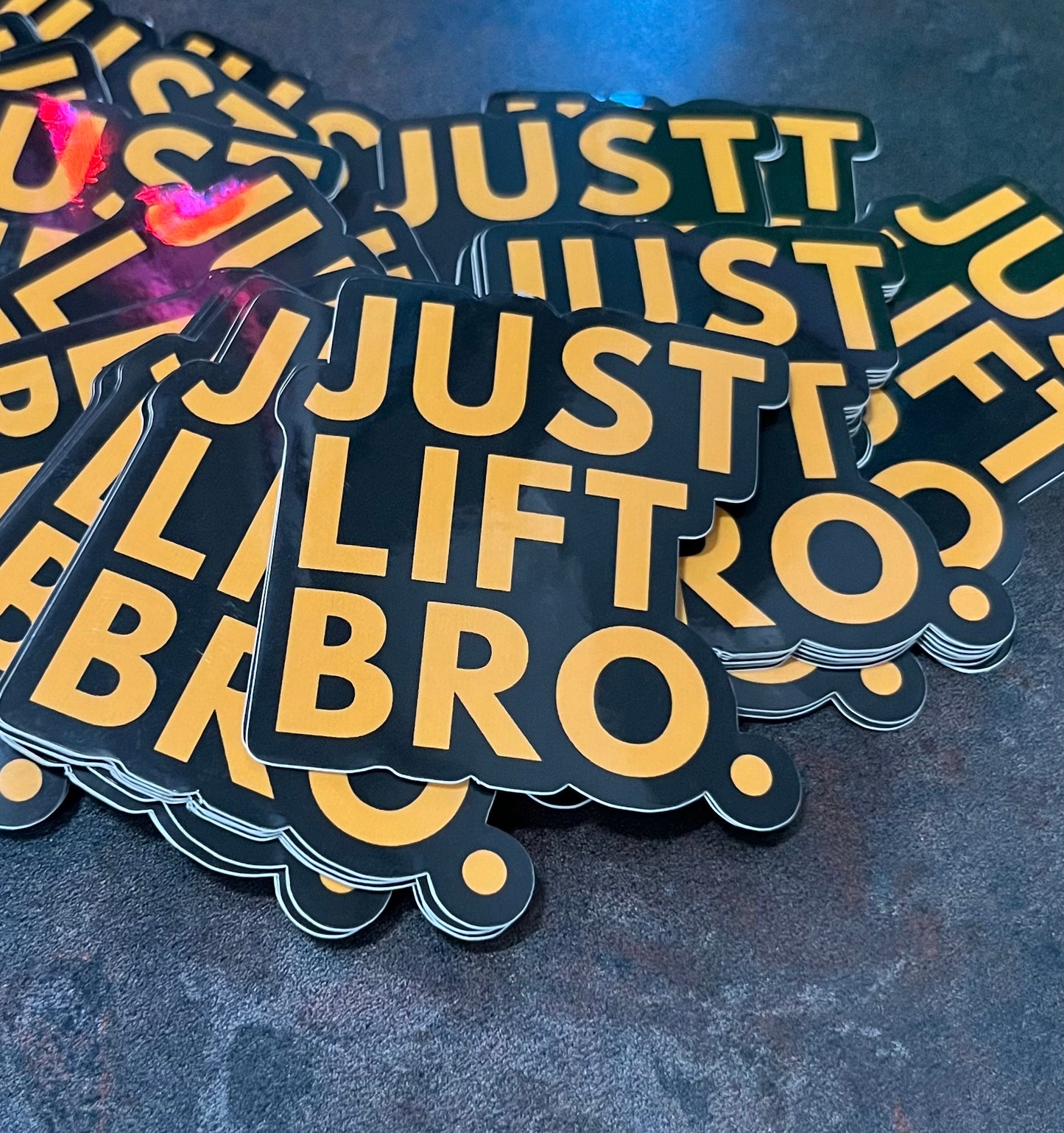 Just Lift Bro. Sticker