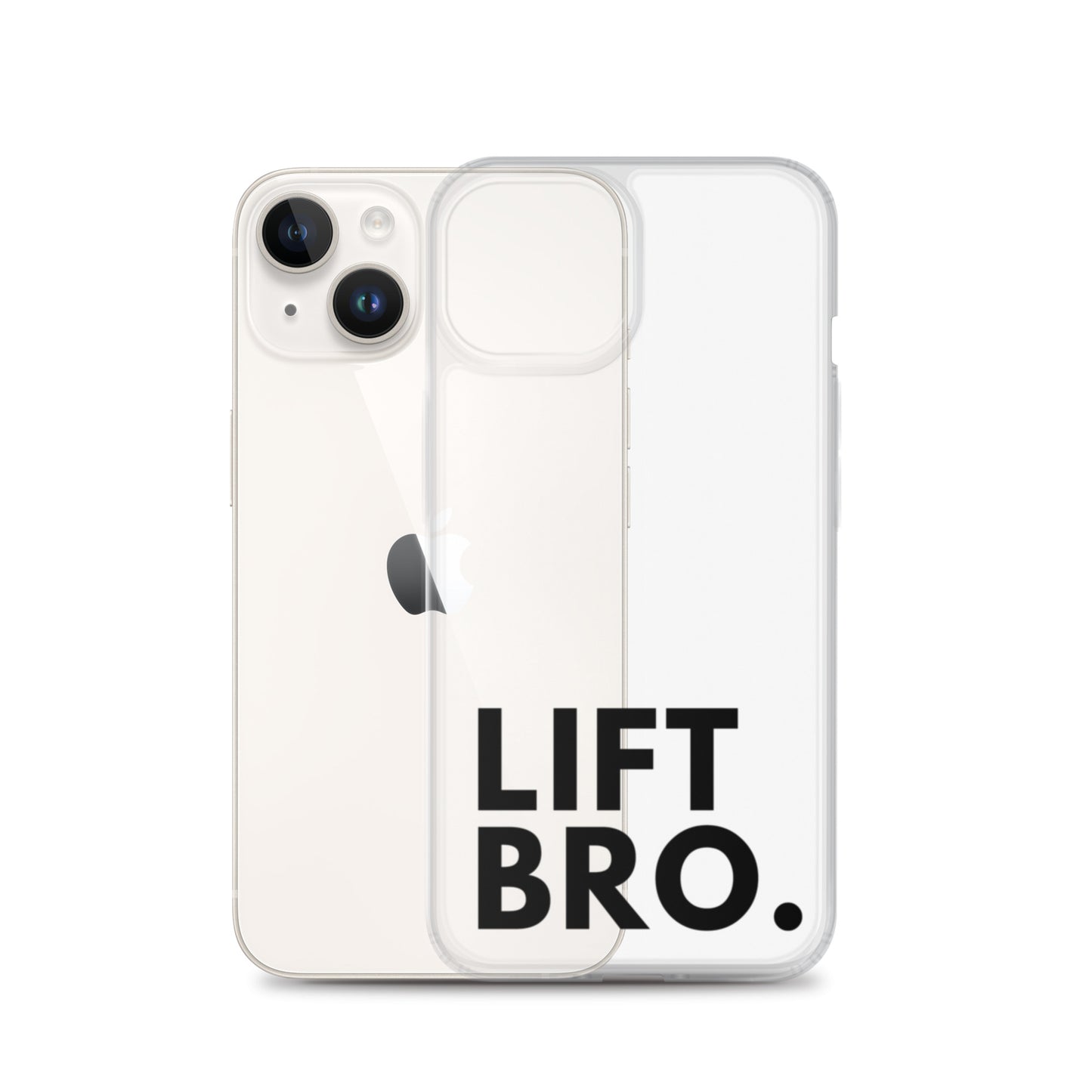 Lift Bro. Clear Case for iPhone®