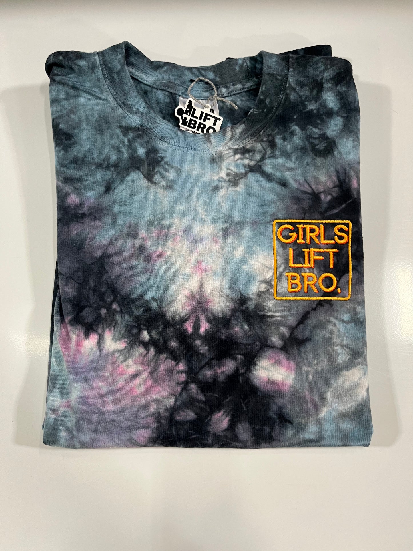 Girls Lift Bro. Oversized Tie-Dye Tee