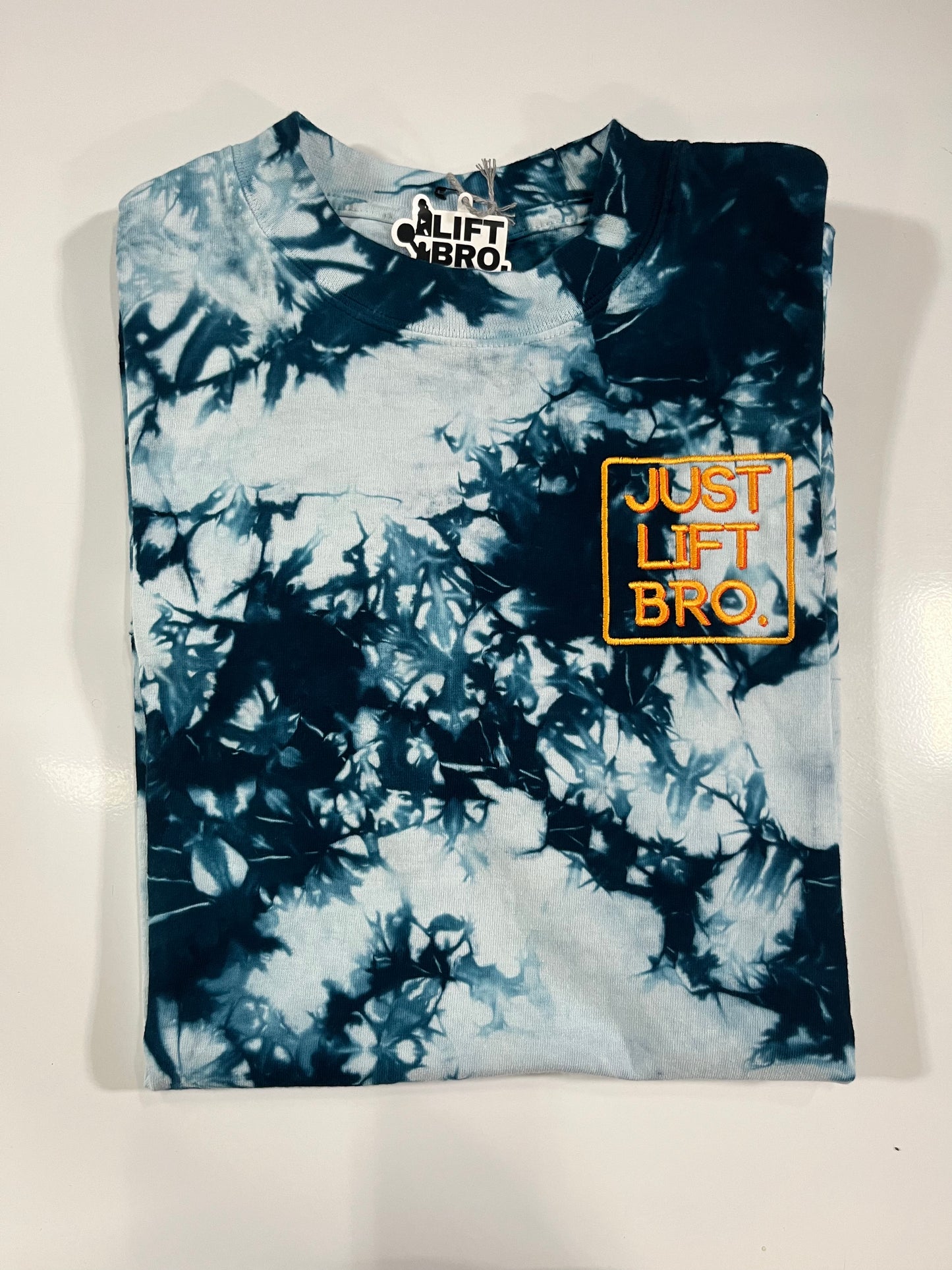 Just Lift Bro. Oversized Tie-Dye Tee
